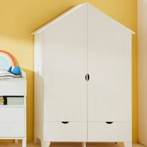 en ligne officielle Armoire 2 Portes Holidays XL Blanc – Vertbaudet 14