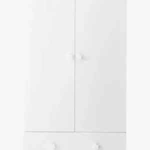 Armoire 2 Portes LIGNE SIRIUS Blanc – Vertbaudet boutique paris 10