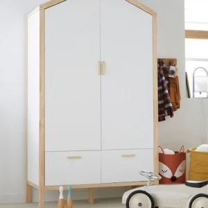 Armoire Cabane ROBINSON Blanc Mate – Vertbaudet grande popularité 18