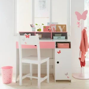 Bureau Enfant LIGNE ENVOLEE Blanc – Vertbaudet site pas cher 12