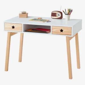 boutique en ligne Bureau Enfant LIGNE GRANDE OURSE Blanc / Bois – Vertbaudet 7