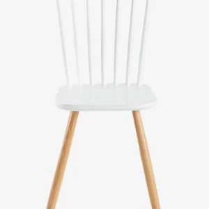 Chaise Enfant Basic, Assise H 45 Cm Blanc/bois – Vertbaudet vente pas cher en ligne 7