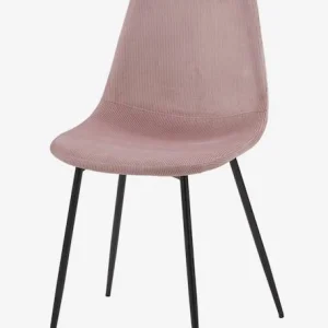 Chaise Enfant En Velours Côtelé Soft Rose – Vertbaudet magasin paris 14