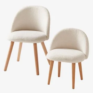 à prix promos Chaise Fausse Fourrure Enfant Ivoire – Vertbaudet 10