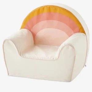 Fauteuil En Mousse Personnalisable Arc-en-ciel Blanc – Vertbaudet Meilleur Prix Garanti 10