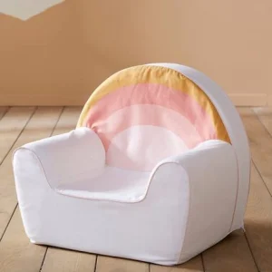 Fauteuil En Mousse Personnalisable Arc-en-ciel Blanc – Vertbaudet Meilleur Prix Garanti 18