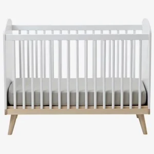 Lit Bébé à Barreaux LIGNE CONFETTI Blanc – Vertbaudet fashioniable 12