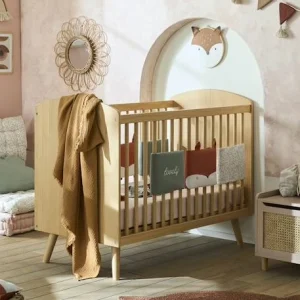 belle Lit Bébé LIGNE CONFETTI NATURE Marron – Vertbaudet 16