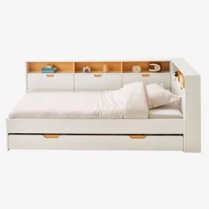 boutique en ligne Lit Enfant Multi Rangements TRÉSOR Blanc – Vertbaudet 14