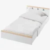 boutiqued en ligne Lit évolutif Enfant LIGNE ABC Blanc – Bois – Vertbaudet 17