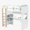 Lit Mezzanine Avec Bureau Et Rangement LIGNE EVEREST Kaki – Vertbaudet Pas Cher soldes France 22