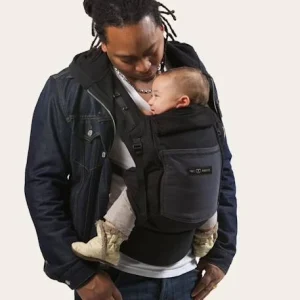 authentiques Pack Bundle Porte-bébé + Réhausseur + Cale-tête PhysioCarrier LOVE RADIUS By JE PORTE MON BEBE Noir/anthracite – Love Radius JPMB 18