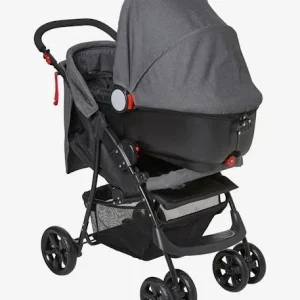 Poussette Combinée Vertbaudet Triocity II Gris Chiné – Vertbaudet vente pas cher en ligne 14