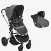 Poussette Réversible Combinée Vertbaudet Bicity+ Gris Aluminium – Vertbaudet marques de renommée 20