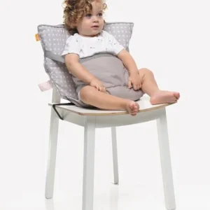 Rehausseur BABYTOLOVE Chaise Nomade Blanc / Marine – Baby To Love styles dernier cri 10