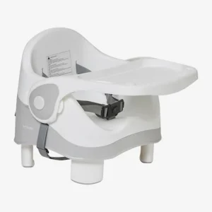 Meilleur Prix Rehausseur De Chaise Rigide Gris/blanc – Vertbaudet 12